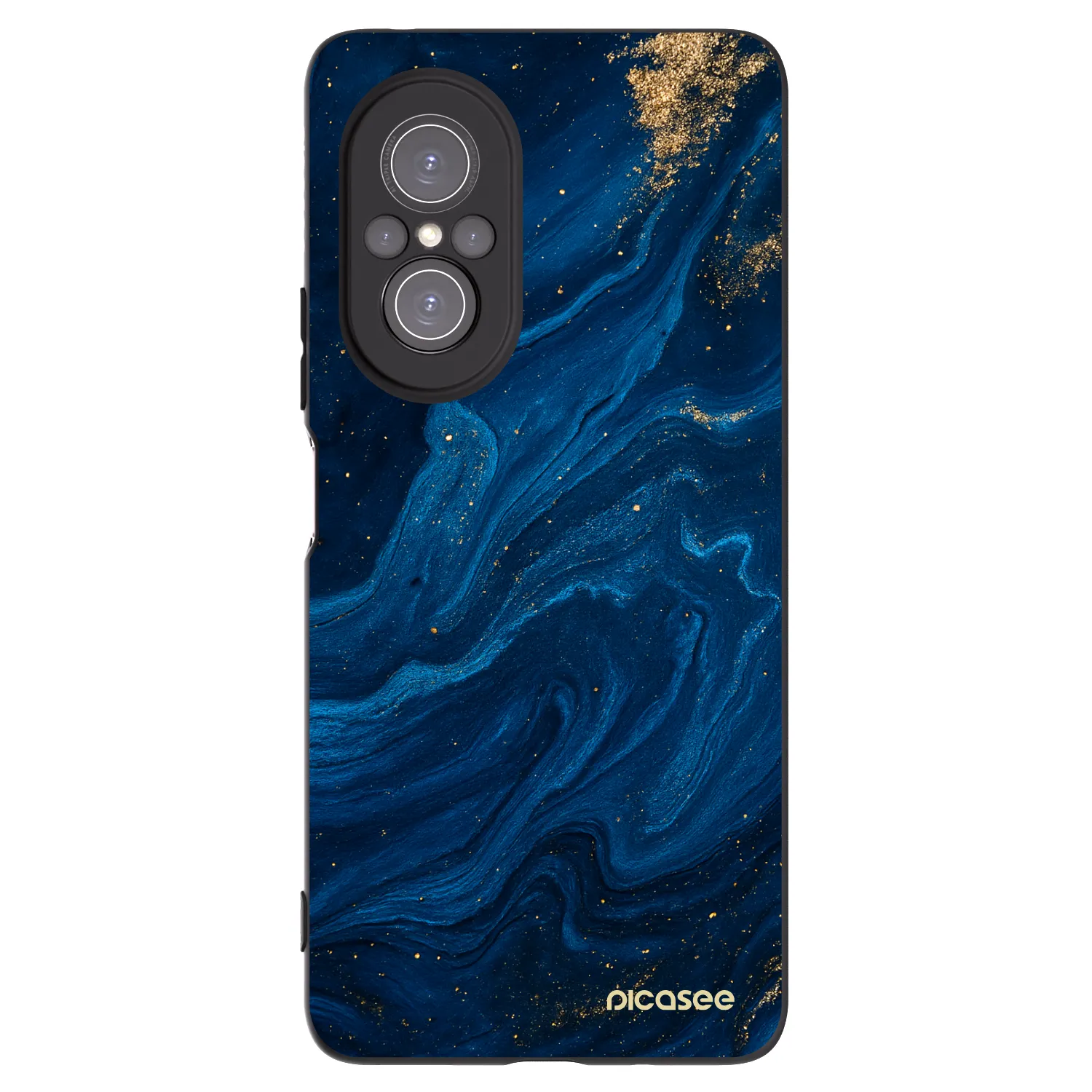 Picasee Μαύρη θήκη σιλικόνης για Huawei Nova 9 SE - Blue