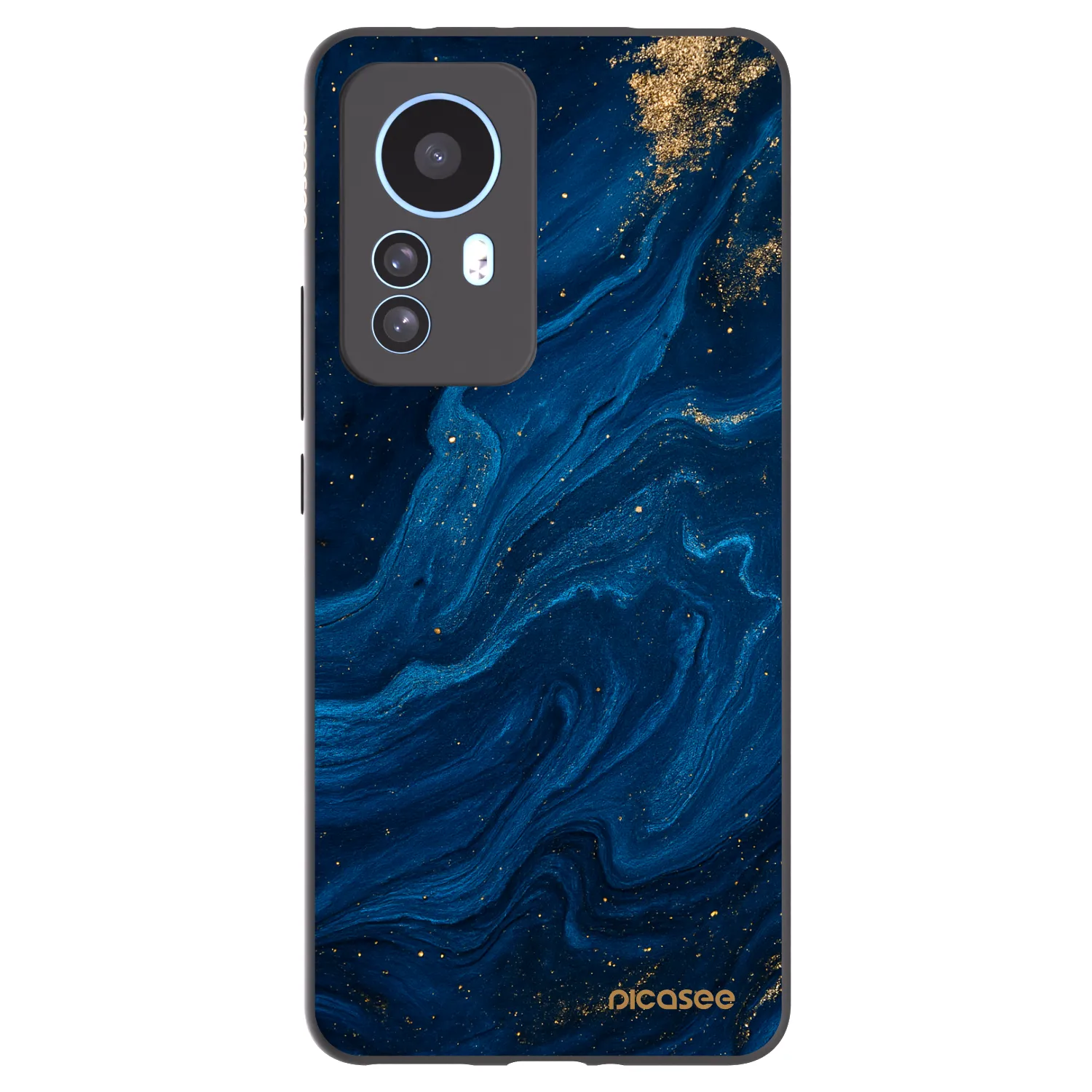 Picasee Μαύρη θήκη σιλικόνης για Xiaomi 12T - Blue
