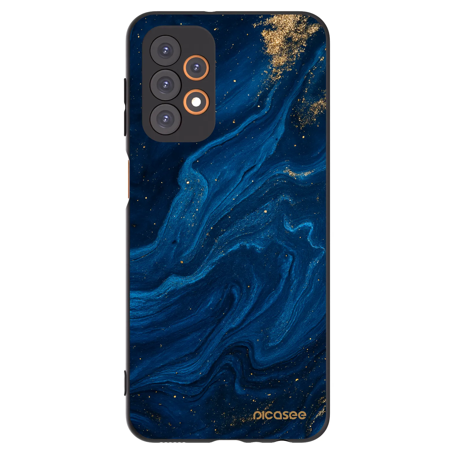 Picasee Μαύρη θήκη σιλικόνης για Samsung Galaxy A23 A236B 5G - Blue
