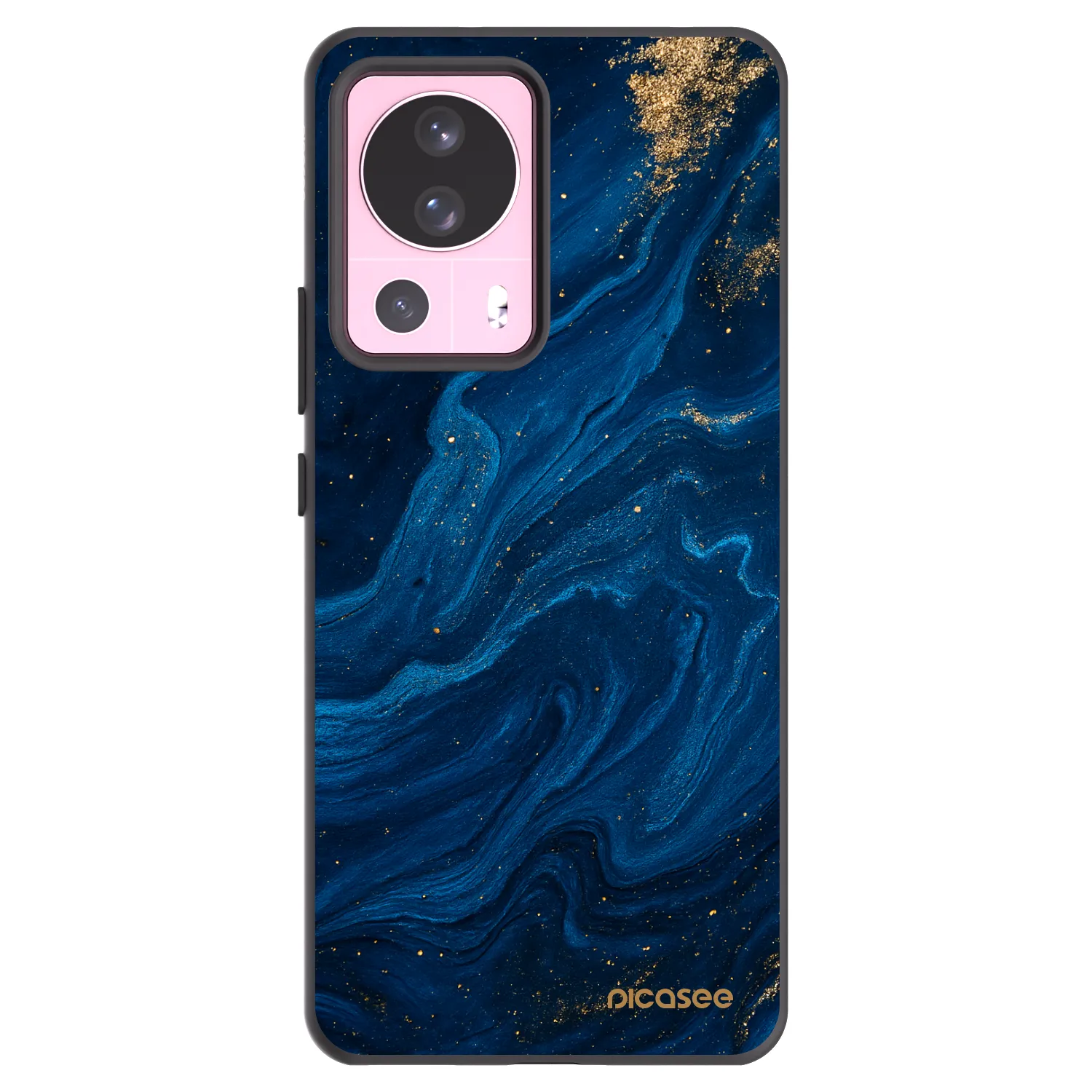 Picasee Μαύρη θήκη σιλικόνης για Xiaomi 13 Lite - Blue