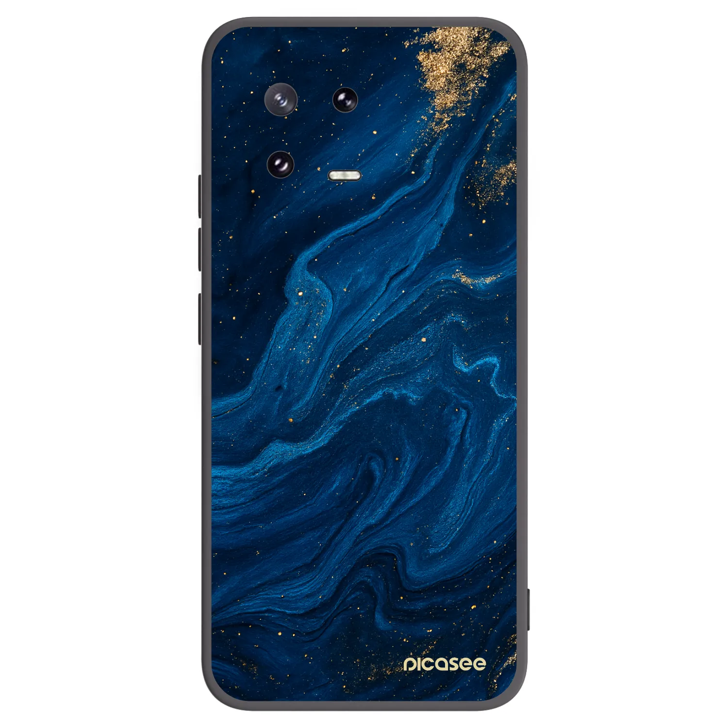 Picasee Μαύρη θήκη σιλικόνης για Xiaomi 13 Pro - Blue