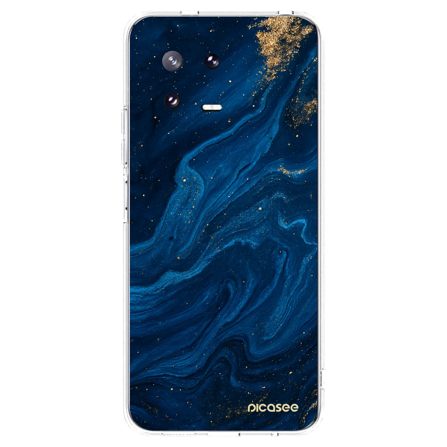 Picasee διαφανής θήκη σιλικόνης Xiaomi 13 Pro - Blue
