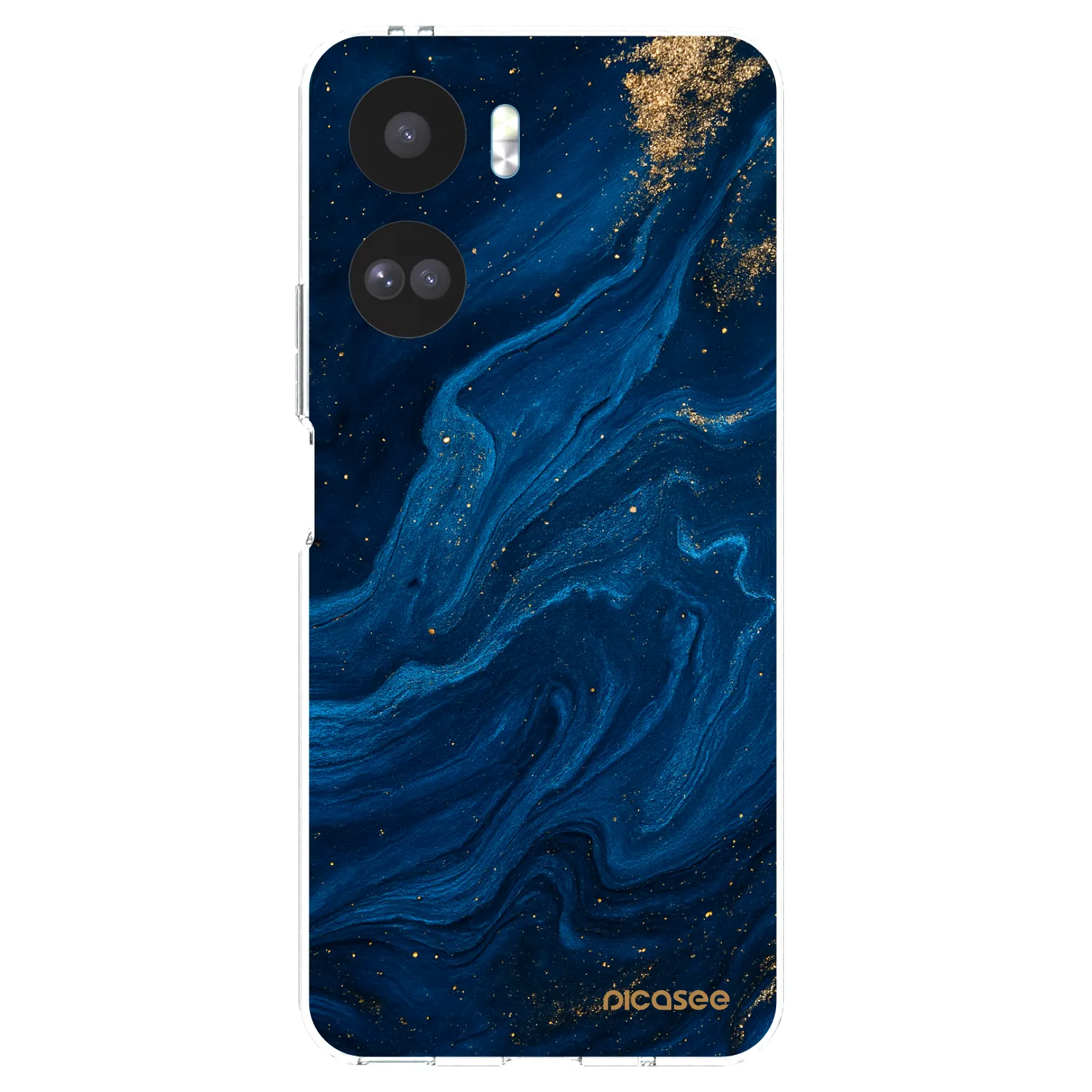 Picasee διαφανής θήκη σιλικόνης Honor 90 Lite 5G - Blue