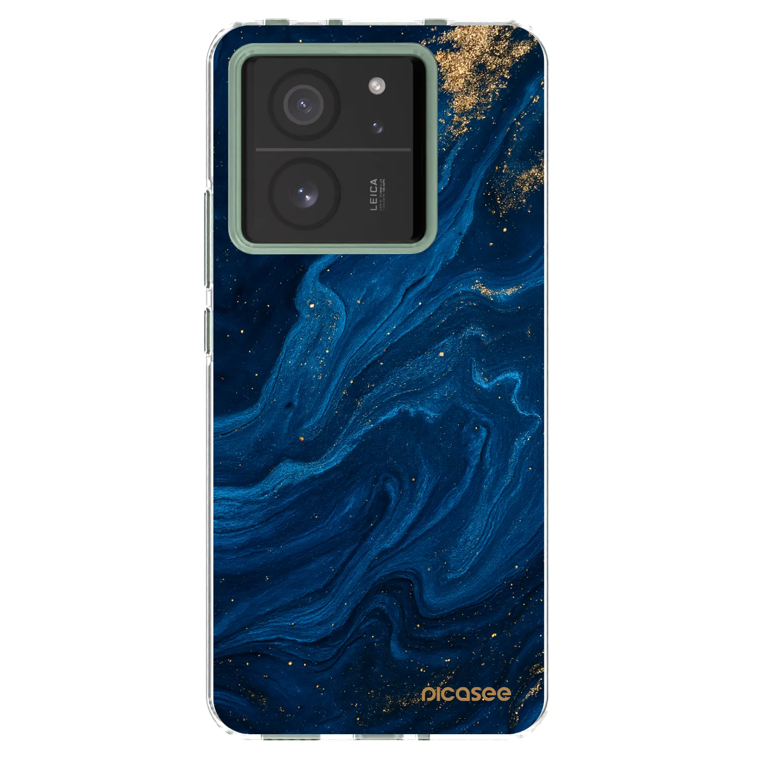 Picasee διαφανής θήκη σιλικόνης Xiaomi 13T Pro - Blue