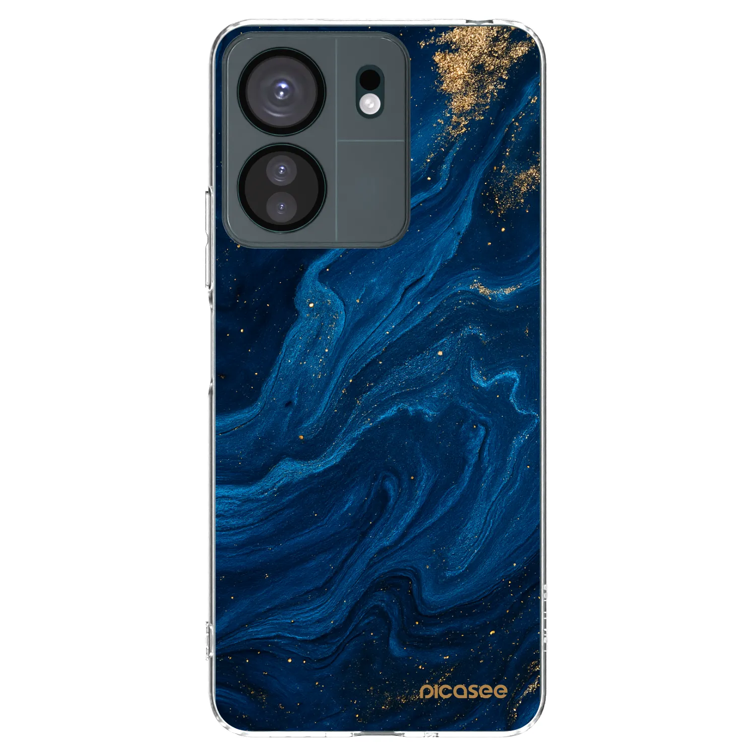 Picasee διαφανής θήκη σιλικόνης Xiaomi Redmi 13C 4G - Blue