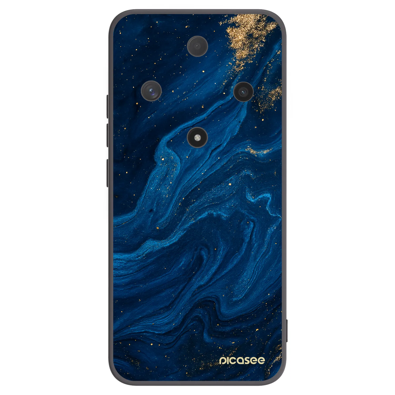 Picasee Μαύρη θήκη σιλικόνης για Honor Magic6 Lite 5G - Blue
