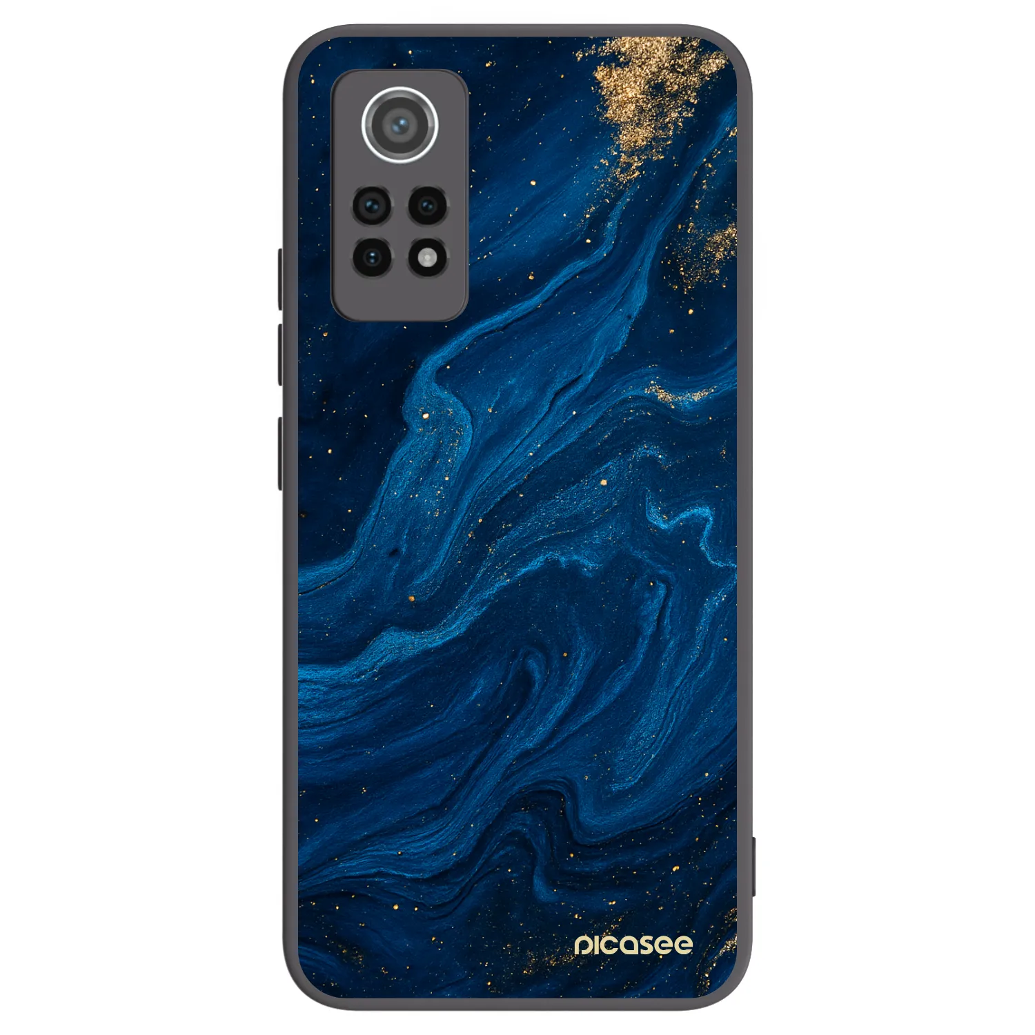 Picasee Μαύρη θήκη σιλικόνης για Xiaomi Redmi Note 12 Pro 4G - Blue