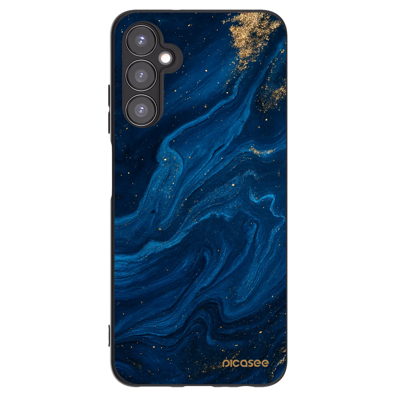 Picasee Μαύρη θήκη σιλικόνης για Samsung Galaxy A05s A057G - Blue