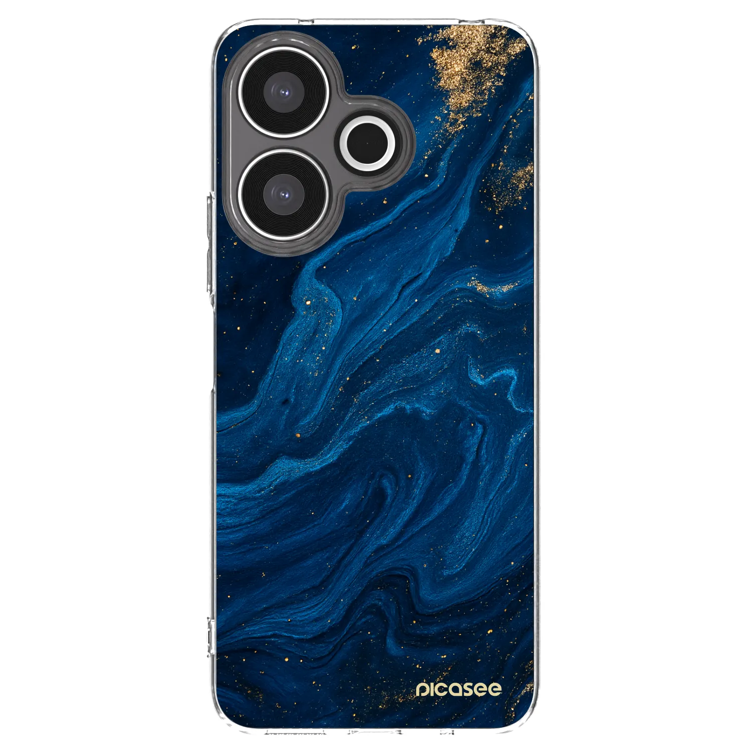 Picasee διαφανής θήκη σιλικόνης Xiaomi Redmi 13 4G - Blue