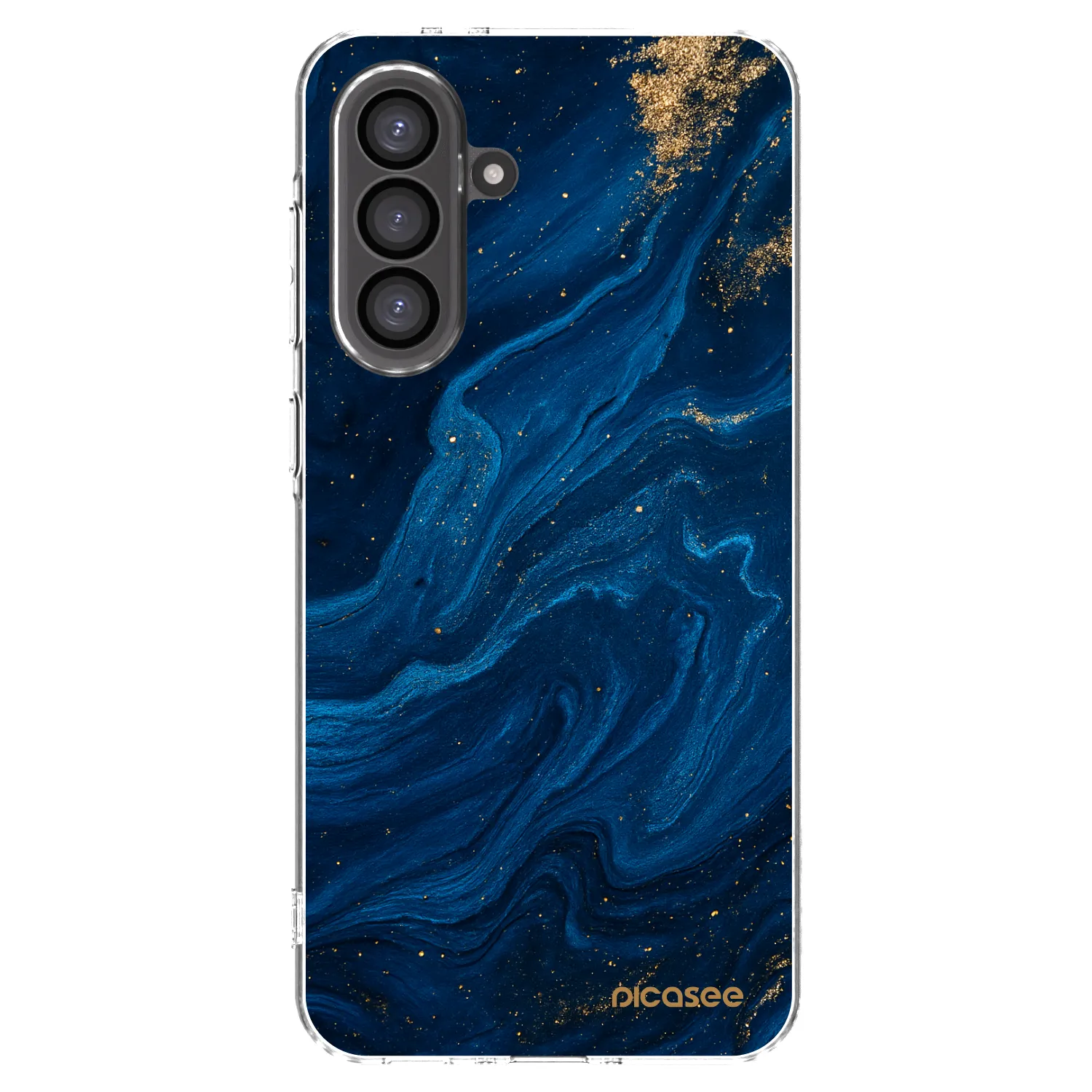 Picasee διαφανής θήκη σιλικόνης Samsung Galaxy A36 5G - Blue