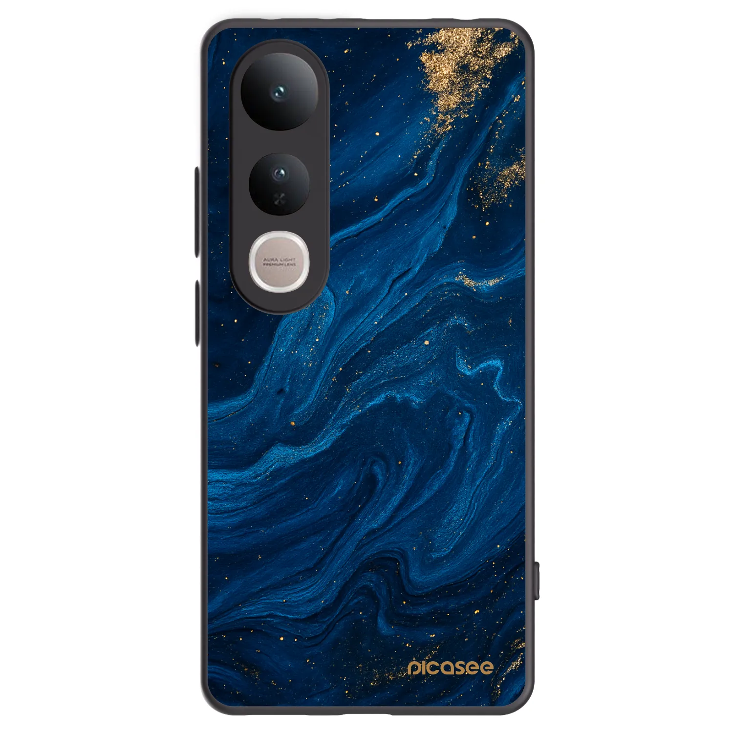 Picasee Μαύρη θήκη σιλικόνης για Vivo V50 Lite 5G - Blue
