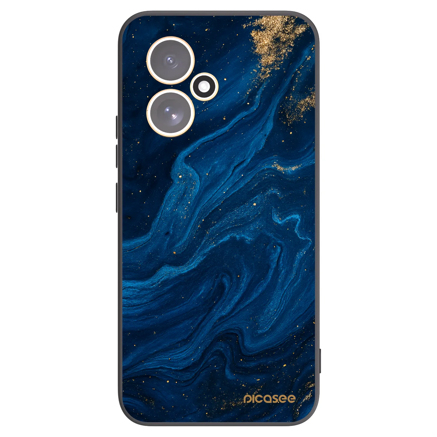 Picasee Μαύρη θήκη σιλικόνης για Honor 400 5G - Blue