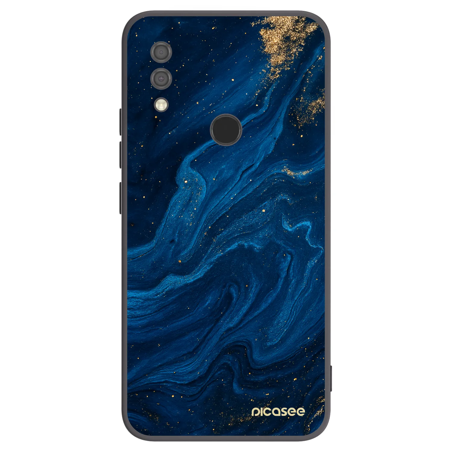 Picasee Μαύρη θήκη σιλικόνης για Xiaomi Redmi 7 - Blue