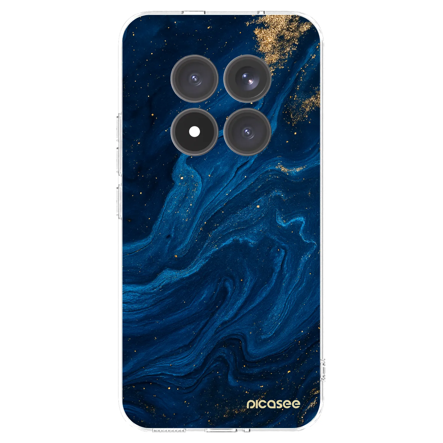 Picasee διαφανής θήκη σιλικόνης Xiaomi Redmi Note 15 Pro+ - Blue