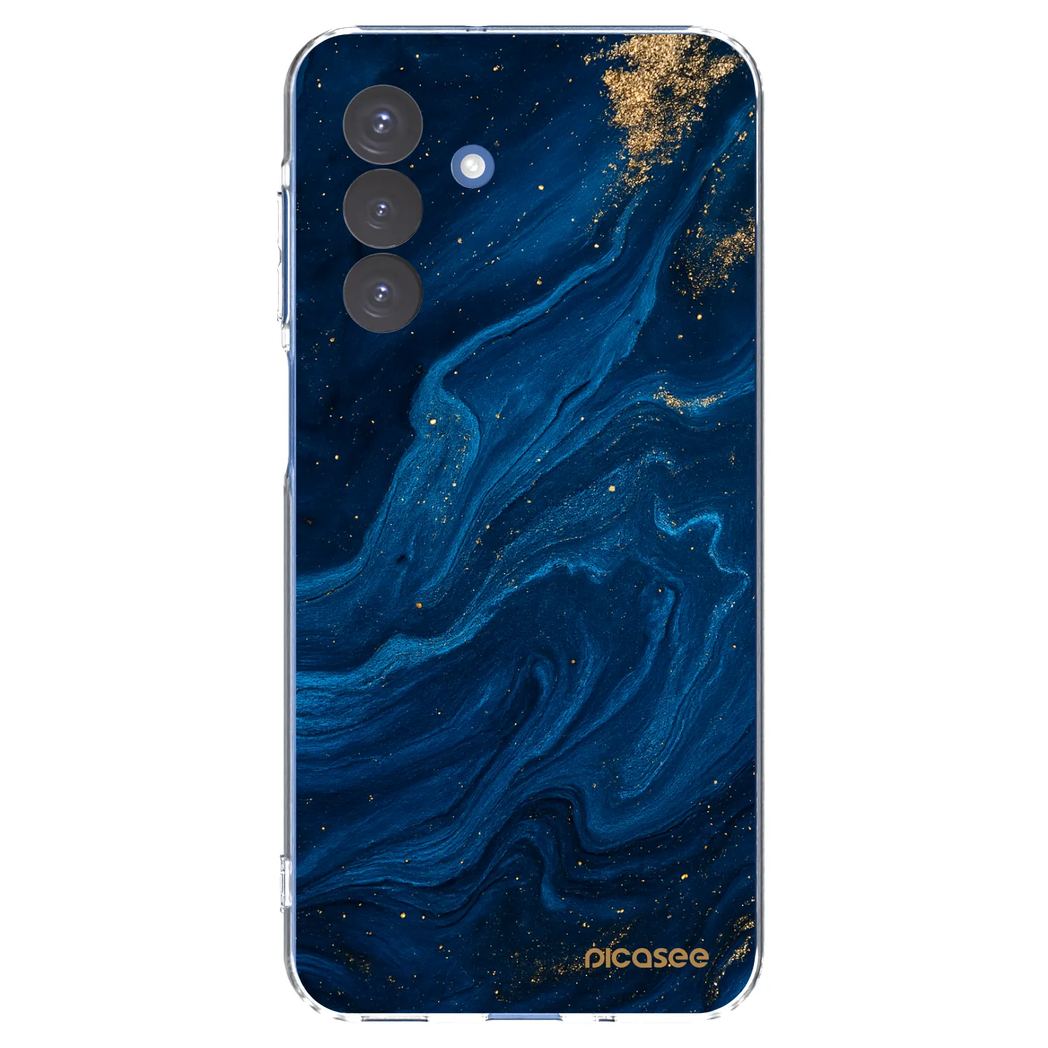 Picasee διαφανής θήκη σιλικόνης Samsung Galaxy A17 5G - Blue
