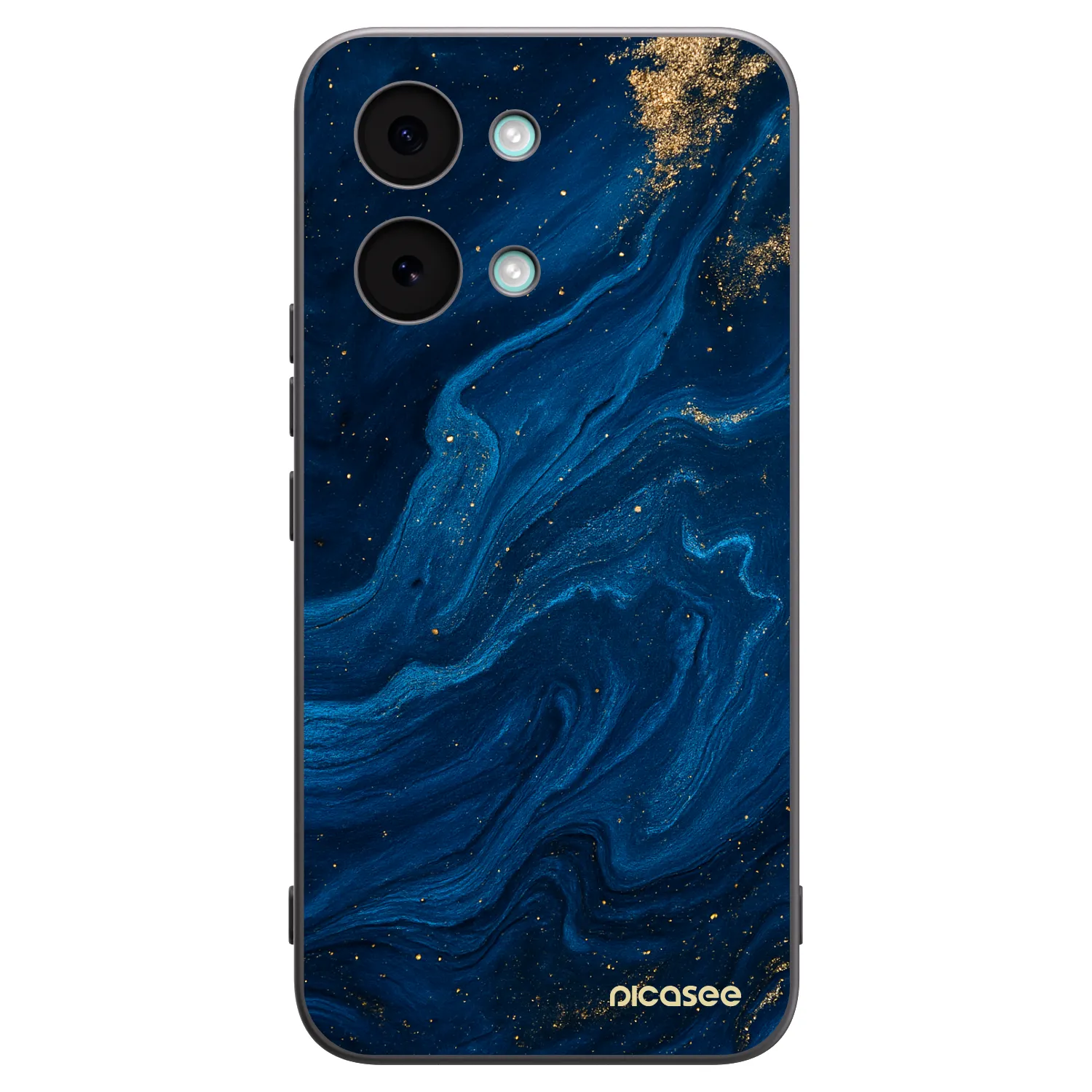 Picasee Μαύρη θήκη σιλικόνης για Xiaomi Poco X8 Pro Max - Blue