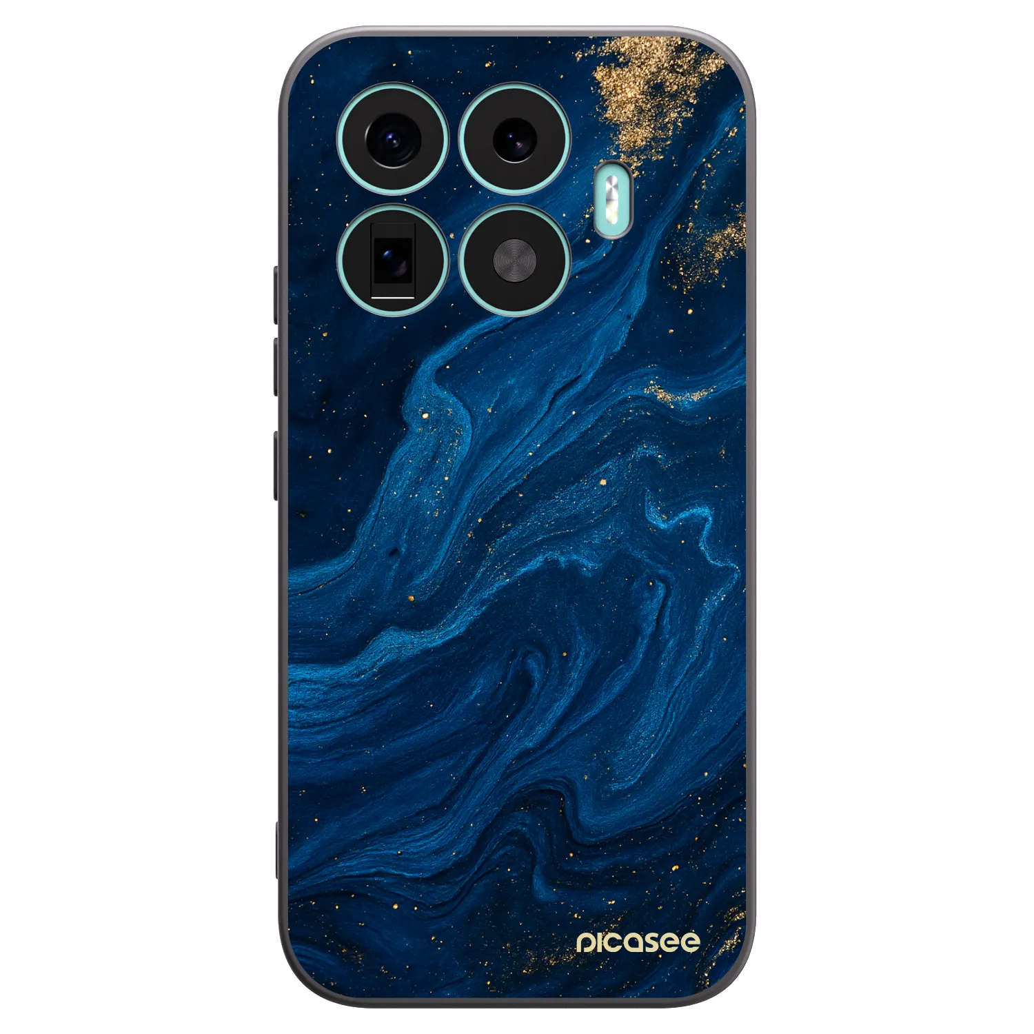 Picasee Μαύρη θήκη σιλικόνης για Xiaomi 17T - Blue