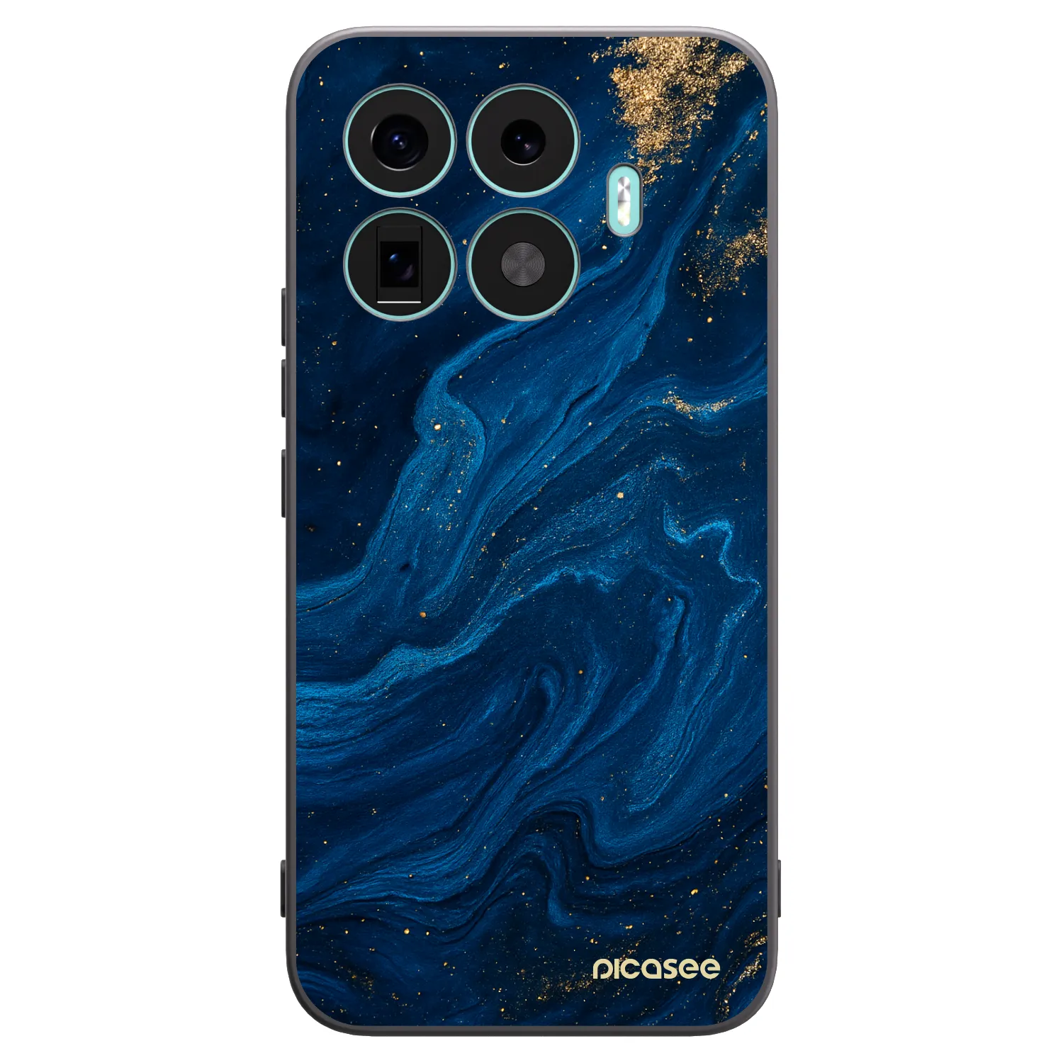 Picasee Μαύρη θήκη σιλικόνης για Xiaomi 17T Pro - Blue