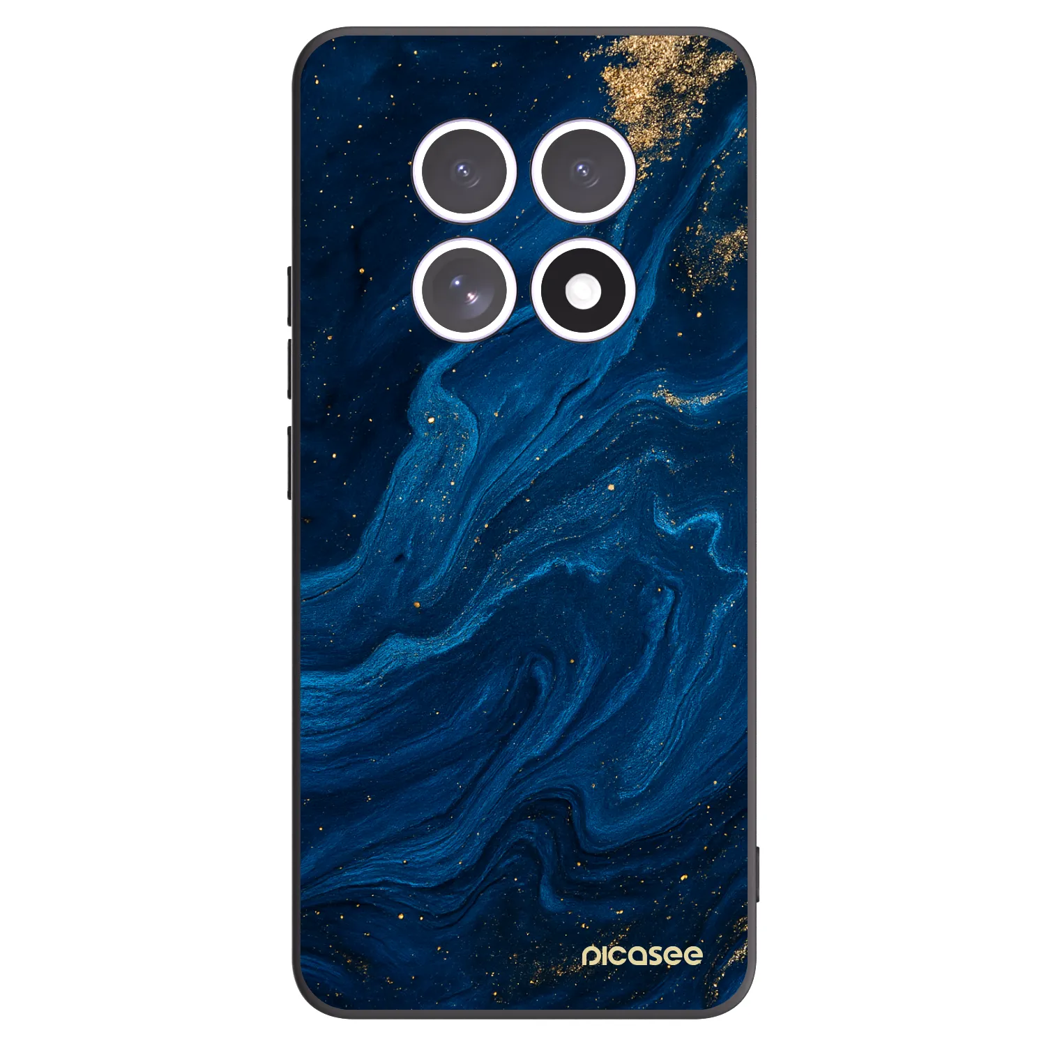 Picasee Μαύρη θήκη σιλικόνης για Xiaomi Redmi Note 15 5G - Blue