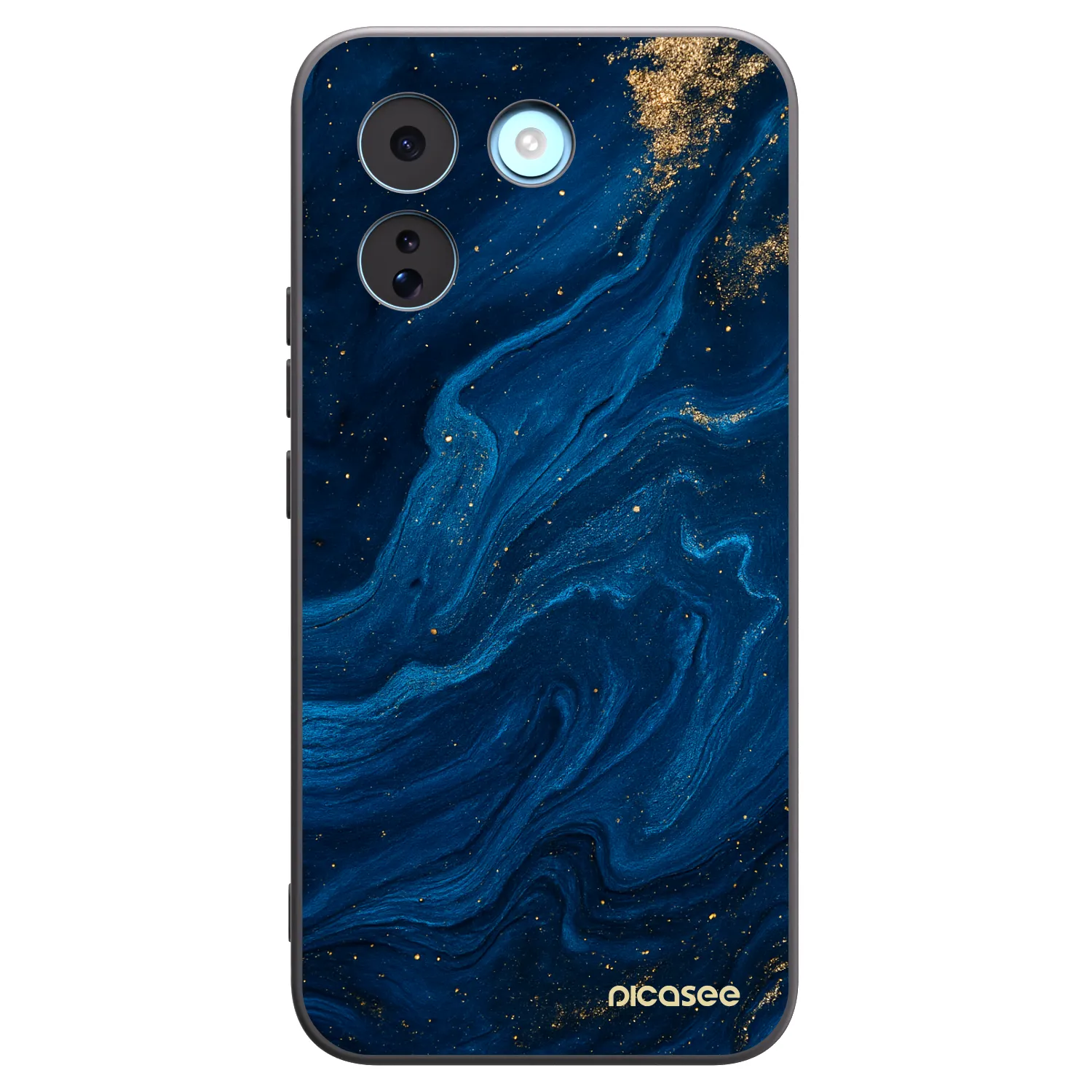 Picasee Μαύρη θήκη σιλικόνης για Xiaomi Redmi Note 17 Pro MAX 5G - Blue