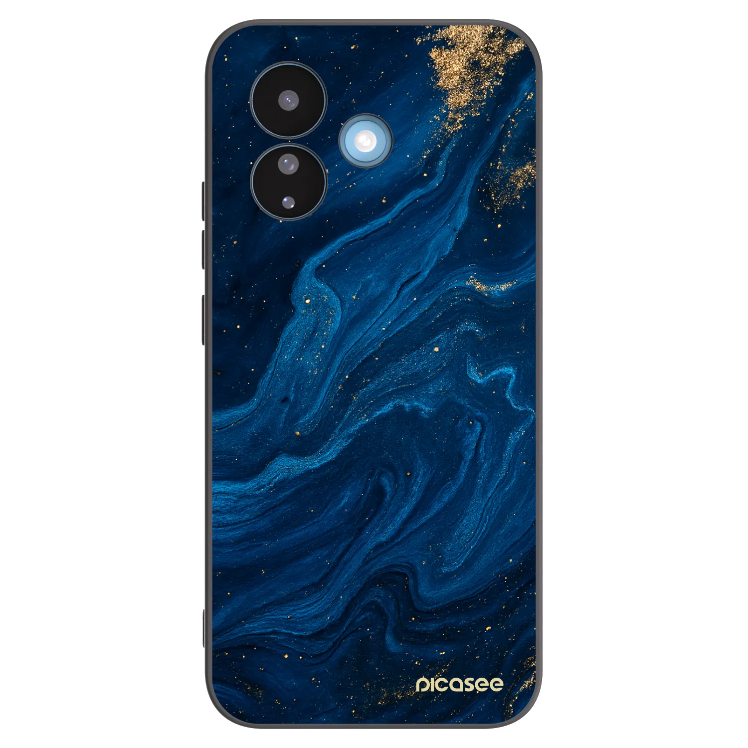 Picasee Μαύρη θήκη σιλικόνης για Xiaomi Redmi Note 17 Pro 5G - Blue