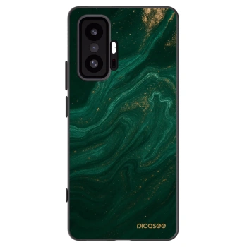 Picasee Μαύρη θήκη σιλικόνης για Xiaomi 11T Pro - Green