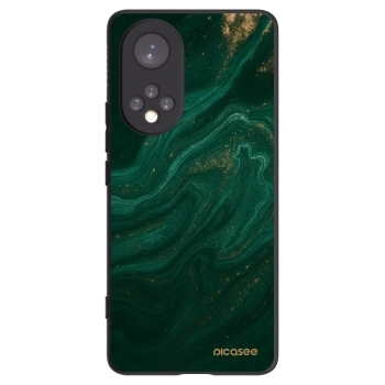 Picasee Μαύρη θήκη σιλικόνης για Honor 50 5G - Green