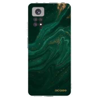 Picasee διαφανής θήκη σιλικόνης Xiaomi Redmi Note 11 - Green