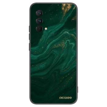 Picasee Μαύρη θήκη σιλικόνης για Realme GT Master Edition 5G - Green