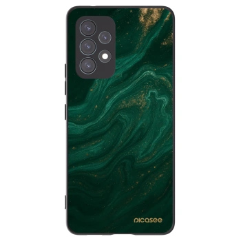 Picasee Μαύρη θήκη σιλικόνης για Samsung Galaxy A53 5G A536 - Green
