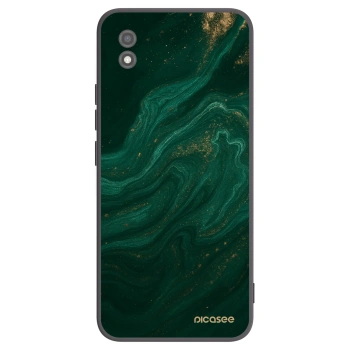 Picasee Μαύρη θήκη σιλικόνης για Realme C11 (2021) - Green
