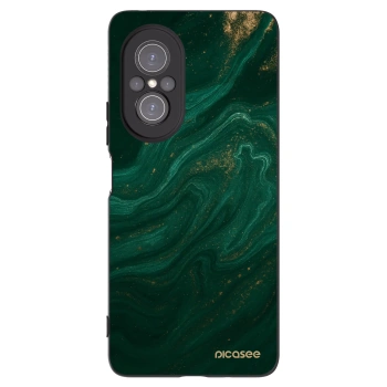 Picasee Μαύρη θήκη σιλικόνης για Huawei Nova 9 SE - Green