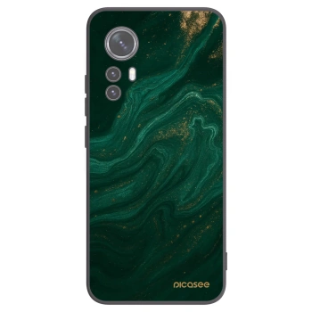 Picasee Μαύρη θήκη σιλικόνης για Xiaomi 12 - Green