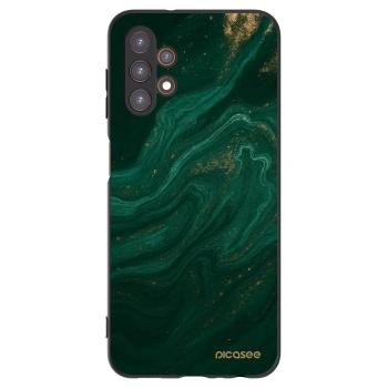 Picasee Μαύρη θήκη σιλικόνης για Samsung Galaxy A13 4G A135 - Green