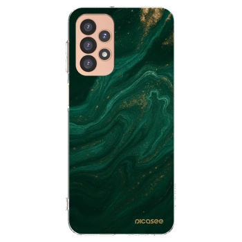 Picasee διαφανής θήκη σιλικόνης Samsung Galaxy A23 A236B 5G - Green