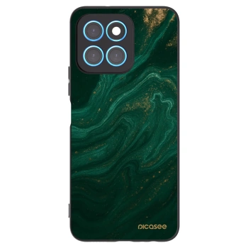 Picasee Μαύρη θήκη σιλικόνης για Honor X6 - Green