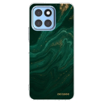 Picasee διαφανής θήκη σιλικόνης Honor X6 - Green