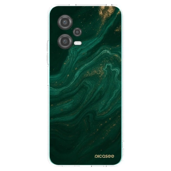 Picasee διαφανής θήκη σιλικόνης Xiaomi Poco X5 - Green