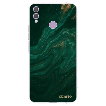 Picasee διαφανής θήκη σιλικόνης Honor 8X - Green