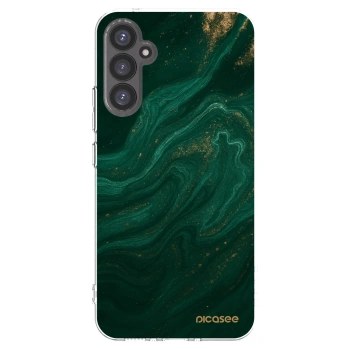 Picasee διαφανής θήκη σιλικόνης Samsung Galaxy A34 5G A346B - Green