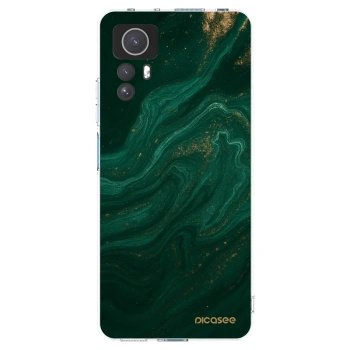 Picasee διαφανής θήκη σιλικόνης Xiaomi Redmi Note 12S - Green