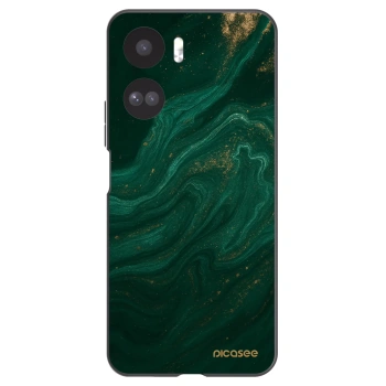Picasee Μαύρη θήκη σιλικόνης για Honor 90 Lite 5G - Green