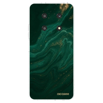 Picasee διαφανής θήκη σιλικόνης Honor Magic4 Lite 5G - Green