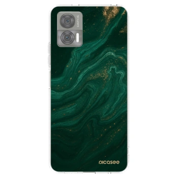 Picasee διαφανής θήκη σιλικόνης Motorola Edge 30 Neo - Green
