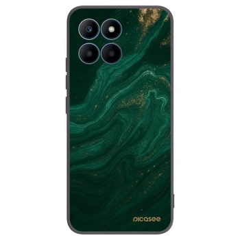 Picasee Μαύρη θήκη σιλικόνης για Honor 70 Lite - Green