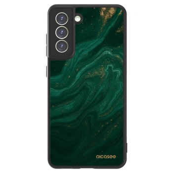 Picasee ULTIMATE CASE PowerShare για Samsung Galaxy S21 FE 5G - Green