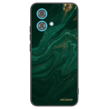 Picasee Μαύρη θήκη σιλικόνης για Motorola Edge 40 Neo - Green