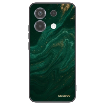 Picasee Μαύρη θήκη σιλικόνης για Xiaomi Poco X6 - Green