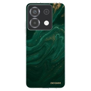 Picasee διαφανής θήκη σιλικόνης Xiaomi Poco X6 - Green