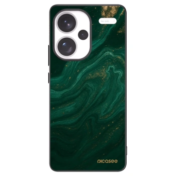 Picasee Μαύρη θήκη σιλικόνης για Xiaomi Redmi Note 13 Pro+ 5G - Green